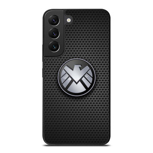 AGENTS OF SHIELD MARVEL LOGO METAL Samsung Galaxy S22 Plus Case Cover