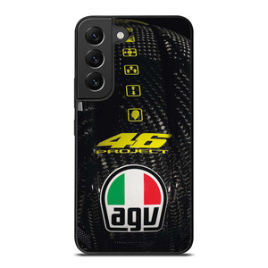 AGV HELMET VR 46 CARBON Samsung Galaxy S22 Plus Case Cover
