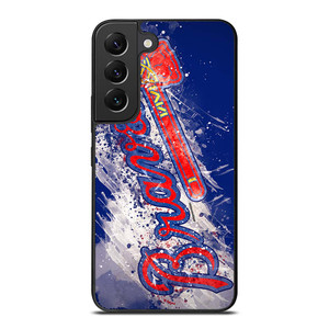 ATLANTA BRAVES ART LOGO Samsung Galaxy S22 Plus Case Cover