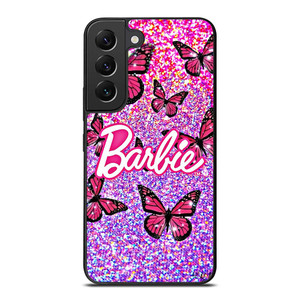 BARBIE BUTTERFLY LOGO ICON PINK Samsung Galaxy S22 Plus Case Cover