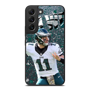 CARSON WENTZ PHILADELPHIA EAGLES 2 Samsung Galaxy S22 Plus Case Cover