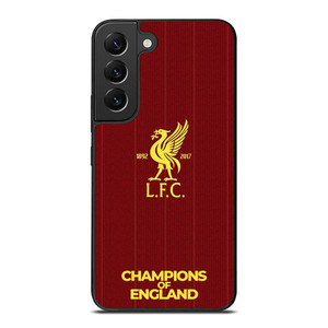 CHAMPIONS OF ENGLAND LIVERPOOL FC Samsung Galaxy S22 Plus Case Cover