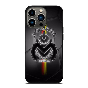 MONARCAS MORELIA BLACK LOGO iPhone 13 Pro Case Cover MONARCAS MORELIA BLACK LOGO iPhone 13 Pro Case Cover