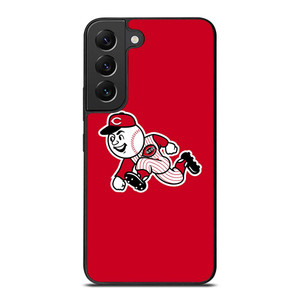 CINCINNATI REDS MASCOT MLB BASEBALL TEAM LOGO Samsung Galaxy S22 Plus Case Cover