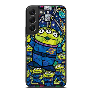DISNEY TOY STORY ALIEN ART GLASS Samsung Galaxy S22 Plus Case Cover