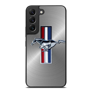 FORD MUSTANG METAL EMBLEM LOGO Samsung Galaxy S22 Plus Case Cover
