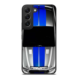 FORD SHELBY MUSTANG SILVER Samsung Galaxy S22 Plus Case Cover