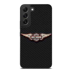 HARLEY DAVIDSON LOGO MOTORCYCLES COMPANY CARBON Samsung Galaxy S22 Plus Case Cover