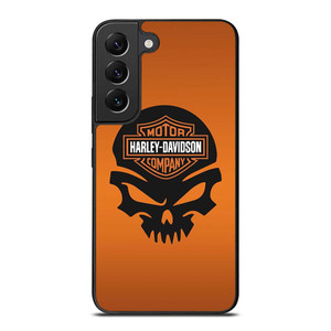 HARLEY DAVIDSON MOTORCYCLES COMPANY LOGO SKULL Samsung Galaxy S22 Plus Case Cover