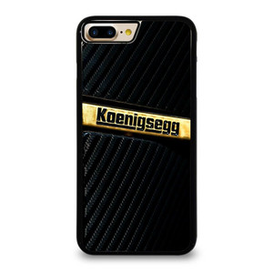 KOENIGSEGG GOLD BLACK CARBON iPhone 7 / 8 Plus Case Cover KOENIGSEGG GOLD BLACK CARBON iPhone 7 / 8 Plus Case Cover
