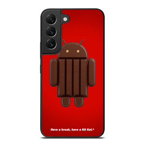 KIT KAT CHOCOLATE ANDROID ICON Samsung Galaxy S22 Plus Case Cover