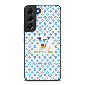 LOUIS VUITTON LV BLUE PATERN ICON LOGO Samsung Galaxy S22 Plus Case Cover