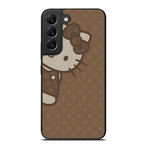 LOUIS VUITTON LV PATTERN LOGO HELLO KITTY Samsung Galaxy S22 Plus Case Cover