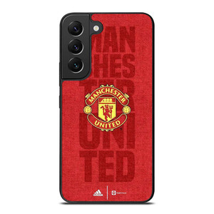 MANCHESTER UNITED FC FOOTBALL LOGO RED DEVILS ICON Samsung Galaxy S22 Plus Case Cover