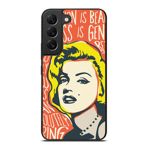 MARILYN MONROE ART QUOTE Samsung Galaxy S22 Plus Case Cover