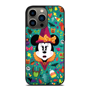 MINNIE MOUSE HAPPY HALOWEEN iPhone 13 Pro Case Cover