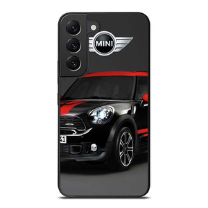 MINI COOPER CAR BLACK Samsung Galaxy S22 Plus Case Cover