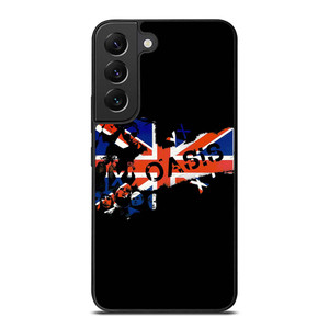 OASIS BAND ROCK BRITISH FLAG Samsung Galaxy S22 Plus Case Cover