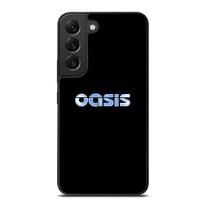 OASIS BAND ROCK LOGO CHROME Samsung Galaxy S22 Plus Case Cover