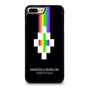 MARCELO BURLON MILAN RAINBOW LOGO iPhone 7 / 8 Plus Case Cover MARCELO BURLON MILAN RAINBOW LOGO iPhone 7 / 8 Plus Case Cover