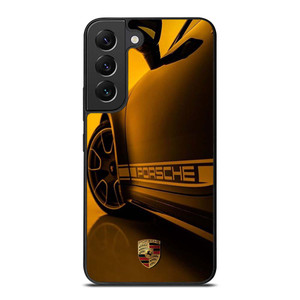 PORSCHE LOGO CAR YELOOW Samsung Galaxy S22 Plus Case Cover