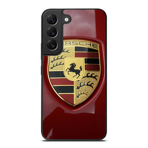 PORSCHE LOGO EMBLEM RED Samsung Galaxy S22 Plus Case Cover