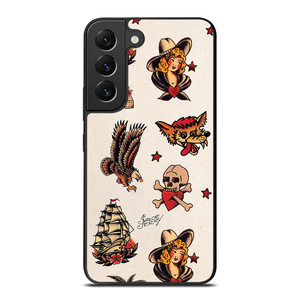 SAILOR JERRY TATTOO PATTERNS Samsung Galaxy S22 Plus Case Cover
