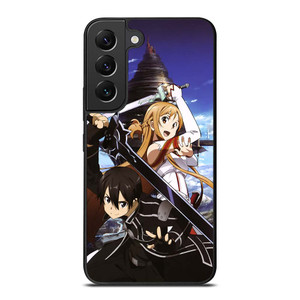 SAO SWORD ART ONLINE KIRITO AND ASUNA Samsung Galaxy S22 Plus Case Cover