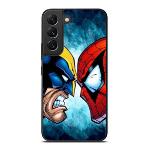 SPIDERMAN VS WOLVERINE MARVEL COMICS Samsung Galaxy S22 Plus Case Cover