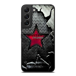 WINTER SOLDIER METAL LOGO AVENGERS Samsung Galaxy S22 Plus Case Cover