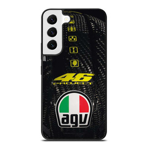 AGV HELMET VR 46 CARBON Samsung Galaxy S22 Case Cover
