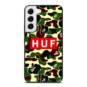 BAPE CAMO HUF Samsung Galaxy S22 Case Cover