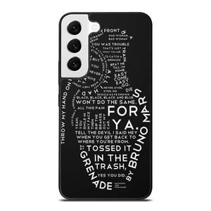 BRUNO MARS LYRICS Samsung Galaxy S22 Case Cover