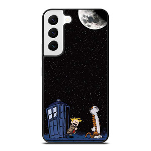 CALVIN AND HOBES TARDIS BOX Samsung Galaxy S22 Case Cover