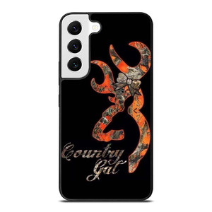 CAMO BROWNING COUNTRY GAL Samsung Galaxy S22 Case Cover