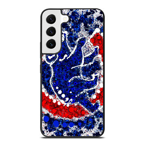 CHICAGO CUBS LOGO ART Samsung Galaxy S22 Case Cover