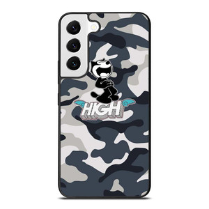 FELIX THE CAT HIGH CAMO Samsung Galaxy S22 Case Cover