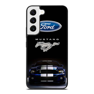 FORD MUSTANG CAR BLUE Samsung Galaxy S22 Case Cover