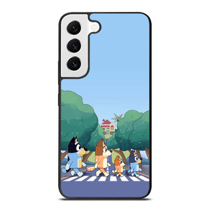 HEELERS FAMILY BLUEY CARTOON ABBEY ROAD Samsung Galaxy S22 Case Cover