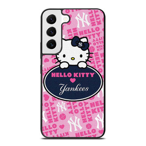 HELLO KITTY NEW YORK YANKEES Samsung Galaxy S22 Case Cover