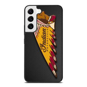INDIAN MOTOR CYCLE CARBON LOGO Samsung Galaxy S22 Case Cover