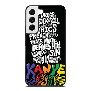 KANYE WEST LYRICS Samsung Galaxy S22 Case Cover