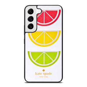 KATE SPADE NEW YORK LOGO COLORFUL LEMON ICON Samsung Galaxy S22 Case Cover