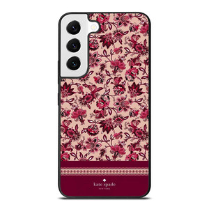 KATE SPADE NEW YORK RED FLORAL Samsung Galaxy S22 Case Cover