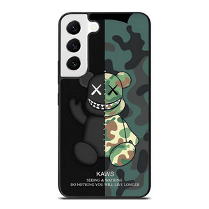 KAWS CAMO SEEING AND WATHING Samsung Galaxy S22 Case Cover