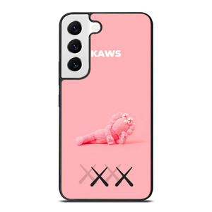 KAWS PINK LOGO MASCOT Samsung Galaxy S22 Case Cover
