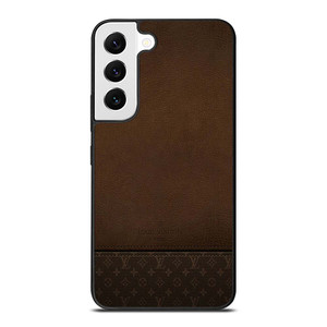 LOUIS VUITTON PARIS LV LOGO LEATHER BAG Samsung Galaxy S22 Case Cover