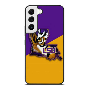 LSU TIGERS LOGO LOUSIANA STATE UNIVERSITY BASKETBALL Samsung Galaxy S22 Case Cover