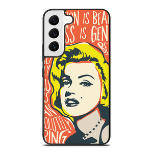 MARILYN MONROE ART QUOTE Samsung Galaxy S22 Case Cover