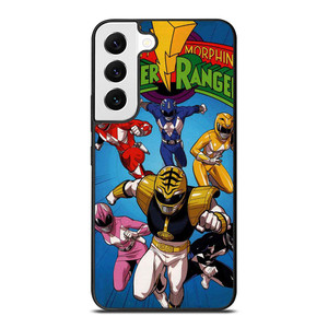 MIGHTY MORPHIN POWER RANGERS CARTOON Samsung Galaxy S22 Case Cover